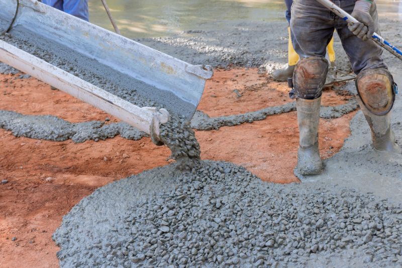 Poured Concrete Installation